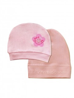Комплект шапочек 517ир - розовые